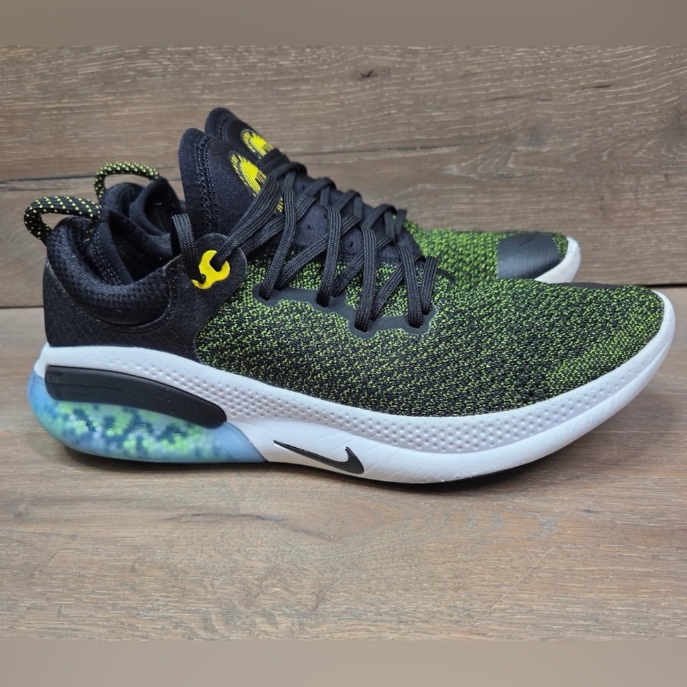 Nike Joyride Run Flyknit Black Green Athletic Shoes AQ2730-010 Size 10.5 Men's